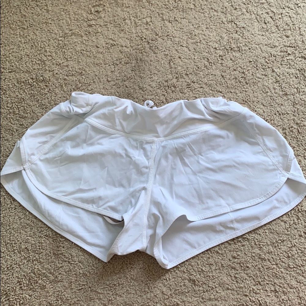 White Lululemon Shorts
